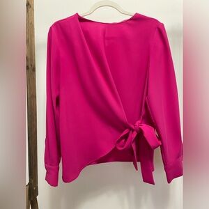 Hot pink blouse